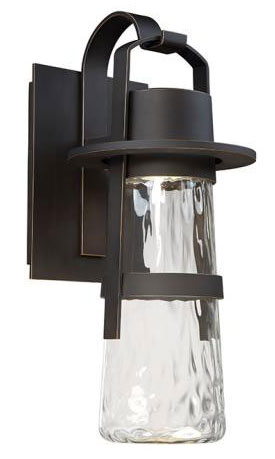 Modern Forms WS-W28514-BK Balthus Modern Black LED Outdoor Light Sconce ...