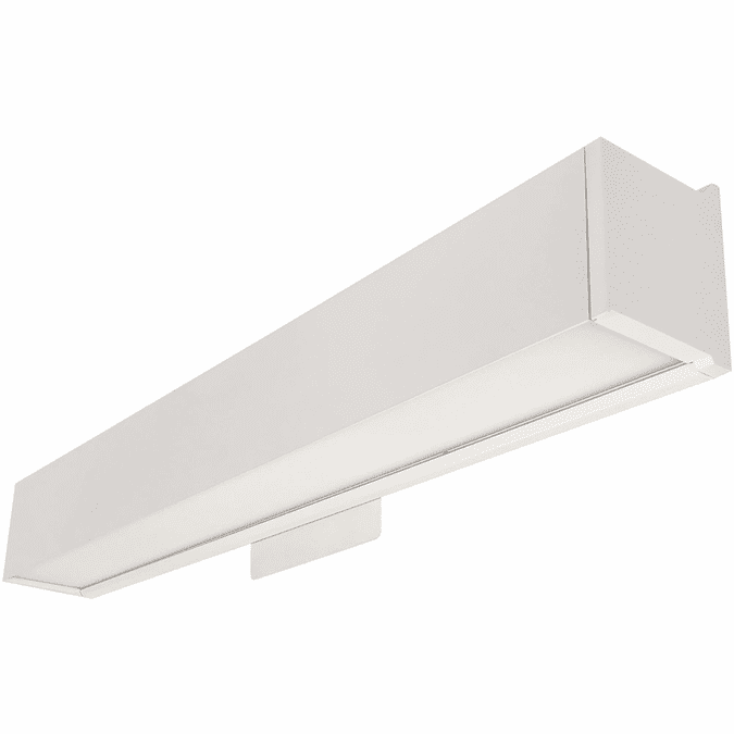 Nora NLUD8334W LLine Indirect / Direct Modern White LED 8ft Linear