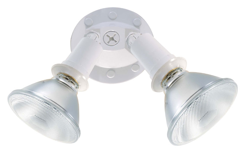 Nuvo 76522 Exterior Flood Light Twin 10 Inch Wide Adjustable Flood