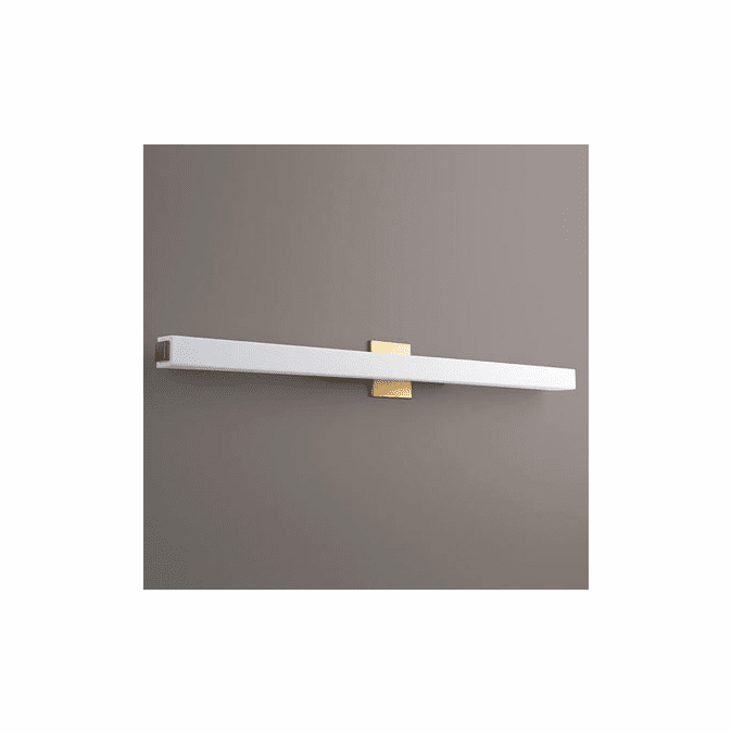 Oxygen 353640 Adelphi Modern Aged Brass LED 46" Bathroom Vanity