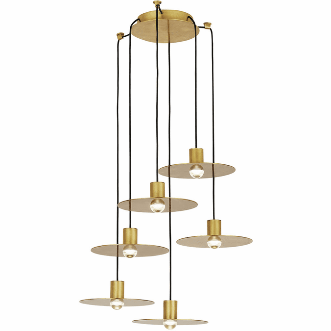 Visual Comfort Modern 700TRSPEVS6RNBLED930 Eaves Contemporary Natural