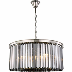 Urban Classic 1238D31PN-SS-RC Sydney Polished Nickel 31.5" Drum Pendant Light