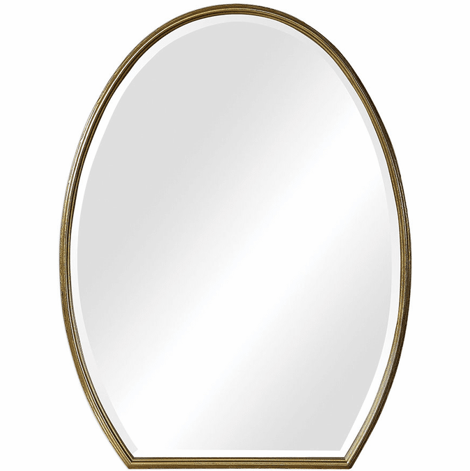 Uttermost 09467 Kenzo Hand Applied Gold Leaf Wall Mirror