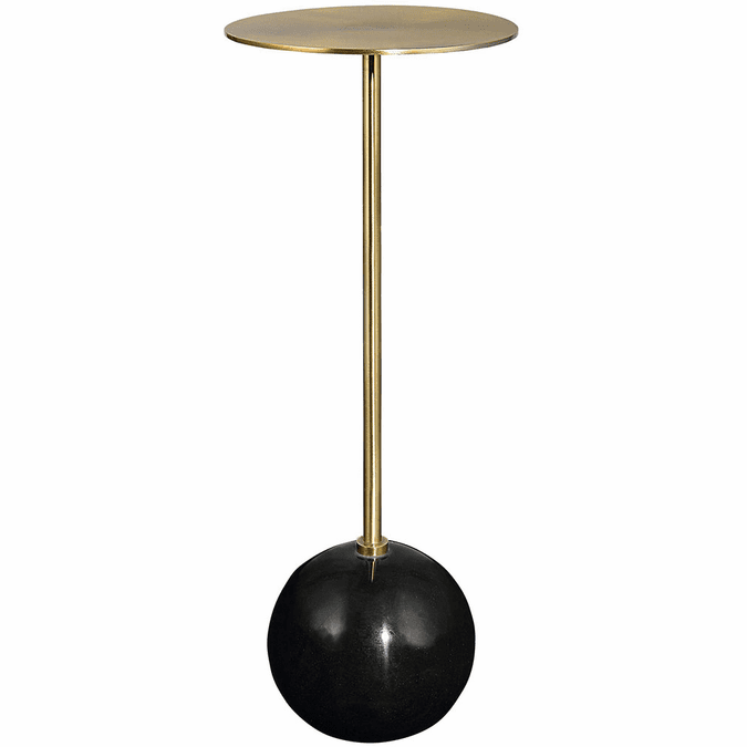Uttermost 25181 Gimlet Modern Brass Accent Table UTT25181