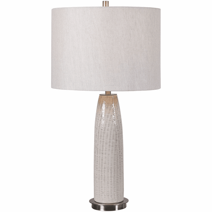 Uttermost 28438 Delgado Gray Table Lamp UTT28438