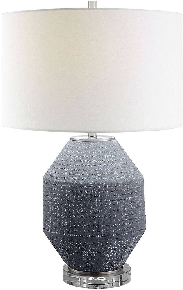 Uttermost 300571 Blackjack Charcoal Table Lamp UTT300571
