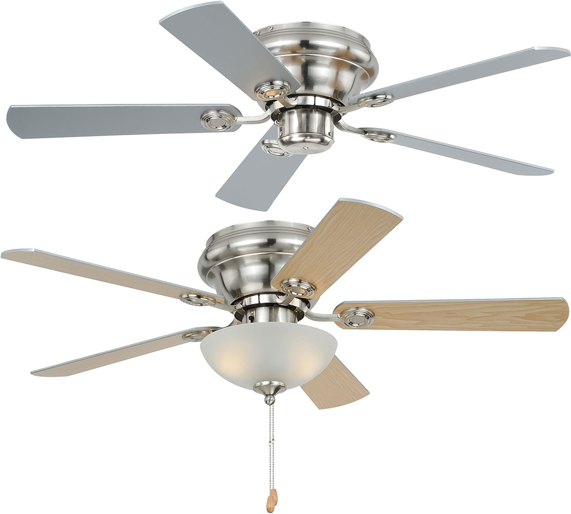 Vaxcel F0023 Expo Satin Nickel Ceiling Fan VXLF0023