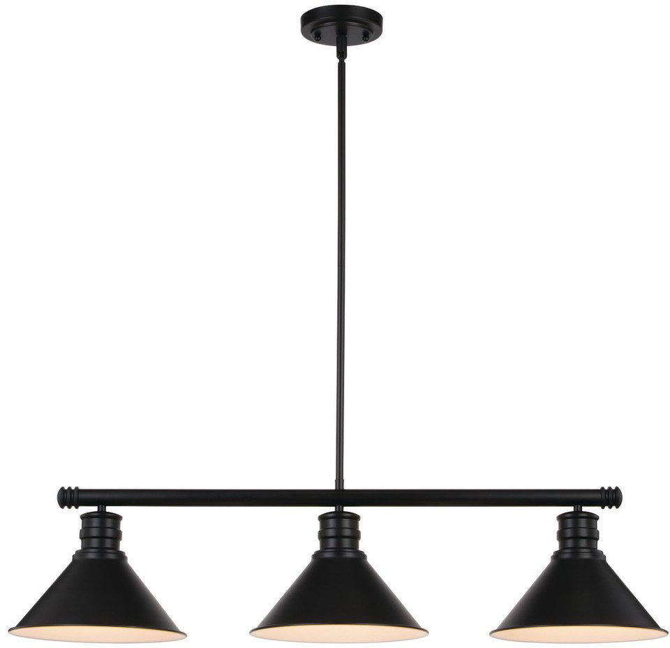 Vaxcel H0269 Akron Modern Oil Rubbed Bronze Kitchen Island Light Fixture VXLH0269