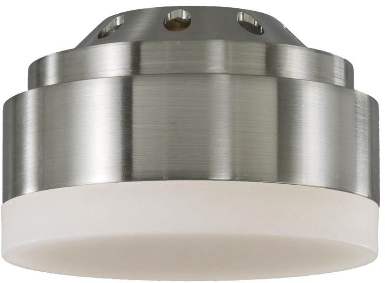 Visual Comfort Fan MC263BS Aspen Brushed Steel LED Ceiling Fan Light