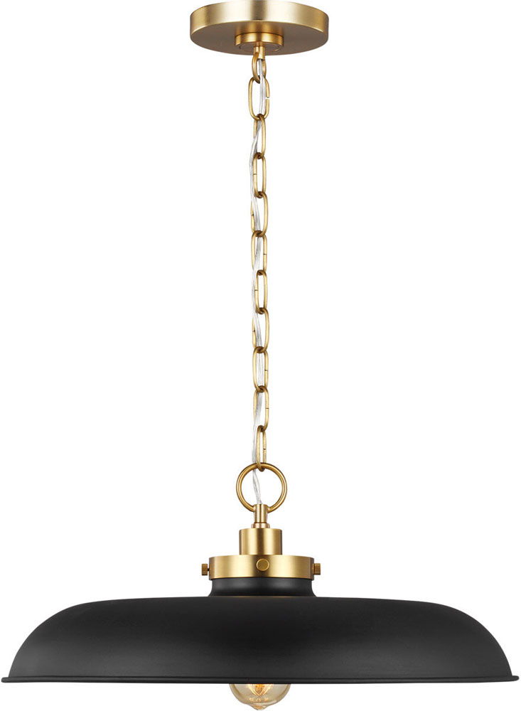 Visual Comfort Studio CP1231MBKBBS Wellfleet Contemporary Midnight