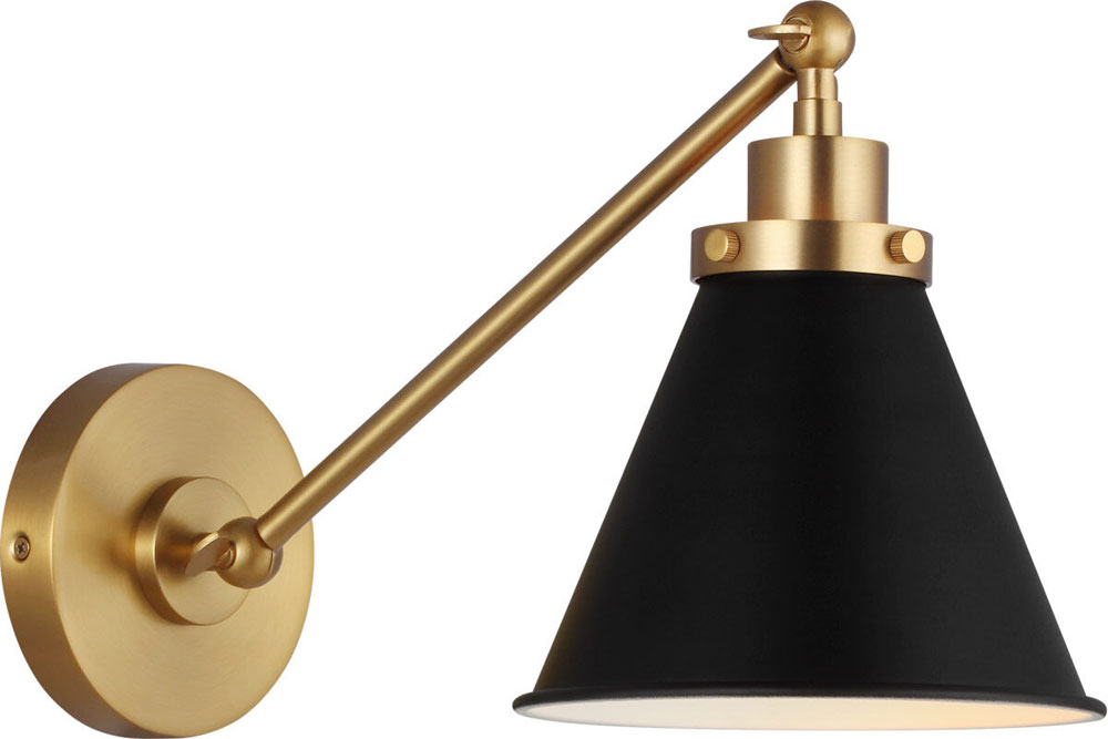 Visual Comfort Studio CW1121MBKBBS Wellfleet Contemporary Midnight