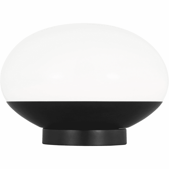 Visual Comfort Studio ET1471AI1 Lune Contemporary Aged Iron Accent Table Lighting VCSET1471AI1