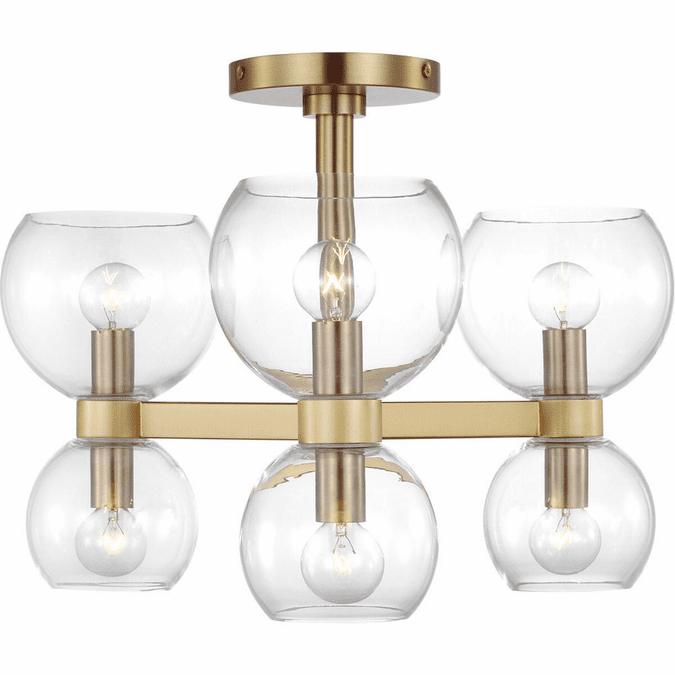 Visual Comfort Studio KSF1036BBSCG Londyn Modern Burnished Brass with