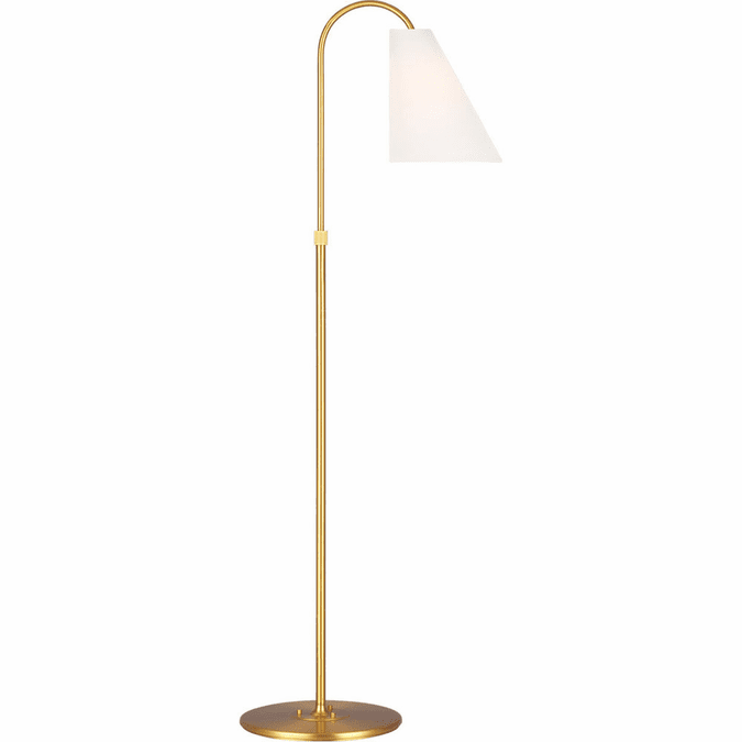 Visual Comfort Studio TT1071BBS1 Signoret Modern Burnished Brass Floor ...