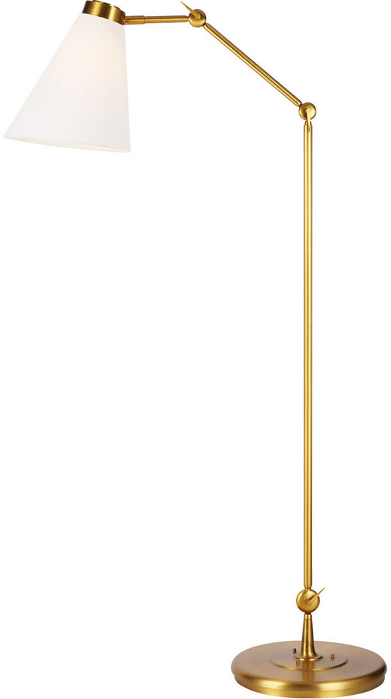 Visual Comfort Studio TT1101BBS1 Signoret Modern Burnished Brass Floor Lighting VCSTT1101BBS1