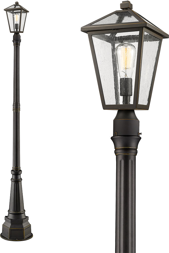 ZLite 579PHMR564PORB Talbot Traditional Rubbed Bronze Outdoor Pole