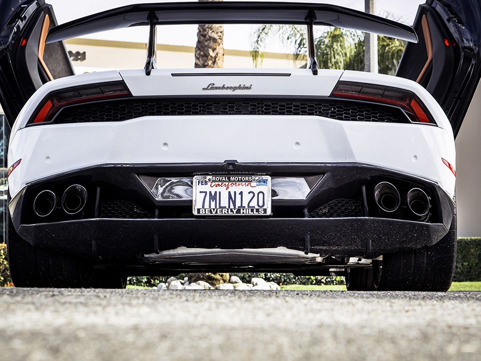 20142019 Huracan Base Carbon Fiber Spoiler German Rush