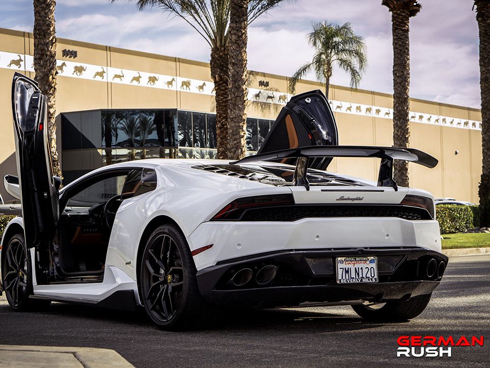 20142019 Huracan Base Carbon Fiber Spoiler German Rush