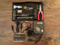 Micro Tire Pump Kit with Tubeless Tire Repair Tools by Adventure Designs
