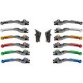 Puig Hi-Tech Extendable & Folding Clutch & Brake Levers 2.0 Set with Fit Kit (Pair) for BMW, Ducati, Triumph, Suzuki & Yamaha Adventure Motorcycles