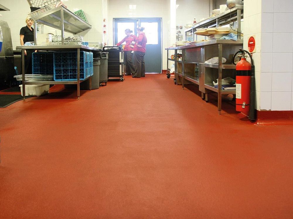 Epoxy Flooring Commercial Kitchens Food Processing