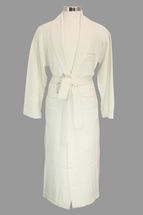 4-ply Men's Cashmere Classic Robe in Full Length (Off White, thick and warm) 4-ply Men's Cashmere Classic Robe in Full Length (Off White, thick and warm)