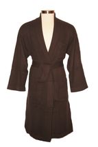 4 Ply Men's Cashmere Classic Robe with Full Length (Chocolate, Thick and Warm) 4 Ply Men's Cashmere Classic Robe with Full Length (Chocolate, Thick and Warm)