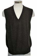 4-ply Men's Cashmere Pullover Vest (Charcoal Grey) 4-ply Men's Cashmere Pullover Vest (Charcoal Grey)