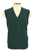 4-ply Men's Cashmere Pullover Vest (Kelly Green) 4-ply Men's Cashmere Pullover Vest (Kelly Green)