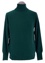 4 Ply Men's Turtleneck Cashmere Sweater (Dark Green) 4 Ply Men's Turtleneck Cashmere Sweater (Dark Green)