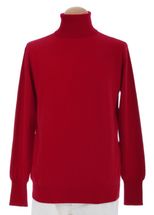 4 Ply Men's Turtleneck Cashmere Sweater (Dark Red) 4 Ply Men's Turtleneck Cashmere Sweater (Dark Red)
