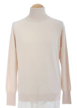4-ply Men's Turtleneck Cashmere Sweater (Ivory) 4-ply Men's Turtleneck Cashmere Sweater (Ivory)