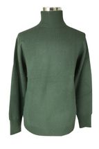 4-ply Men's Turtleneck Cashmere Sweater (Olive Green) 4-ply Men's Turtleneck Cashmere Sweater (Olive Green)