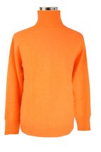 4-ply Men's Turtleneck Cashmere Sweater (Orange) 4-ply Men's Turtleneck Cashmere Sweater (Orange)