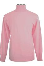 4-ply Men's Turtleneck Cashmere Sweater (Pink) 4-ply Men's Turtleneck Cashmere Sweater (Pink)