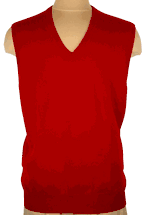 4-ply Men's Cashmere Pullover Vest (Dark Red) 4-ply Men's Cashmere Pullover Vest (Dark Red)