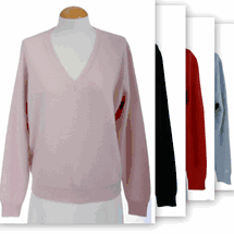 4 Ply Women's V-Neck Cashmere Sweaters (<b>Thick and Warm</b>) 4 Ply Women's V-Neck Cashmere Sweaters (<b>Thick and Warm</b>)