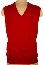 Men's Cashmere Pullover Vest (Dark Red) Men's Cashmere Pullover Vest (Dark Red)