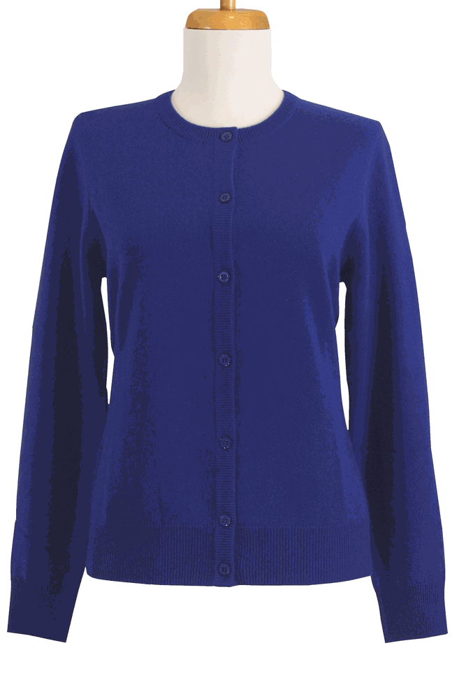 royal blue cashmere sweater womens