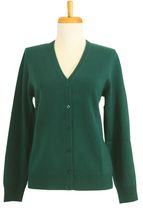 Women's Cardigan V-neck Cashmere Sweater (Green) Women's Cardigan V-neck Cashmere Sweater (Green)