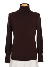 Women's Turtleneck Cashmere Sweater (Chocolate) Women's Turtleneck Cashmere Sweater (Chocolate)