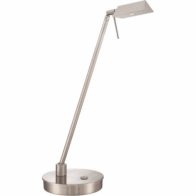 Kovacs Reading Room 19" LED Modern Study Lamp Brushed