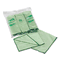 KIMBERLY-CLARK PROFESSIONAL* WYPALL Cloths w/Microban, Microfiber 15 3/4 x 15 3/4, Green, 6/Pack KIM83630