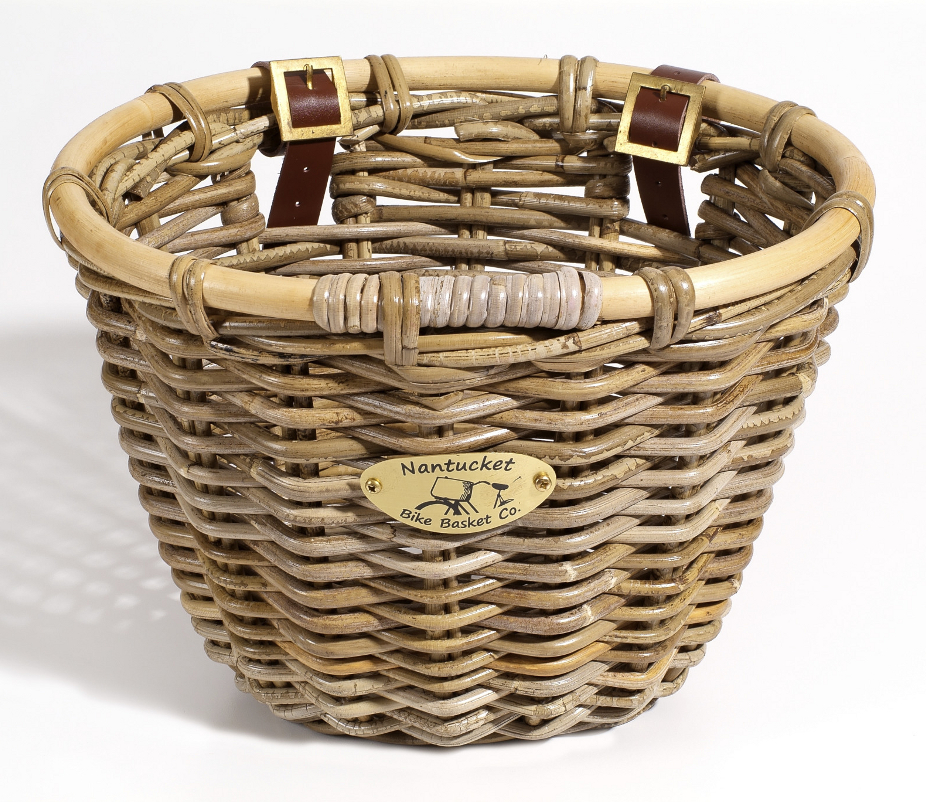 Nantucket Bike Basket Company Tuckernuck Adult Oval Ocean Offerings