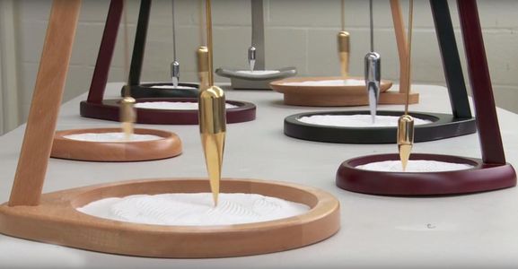 Sand Pendulums