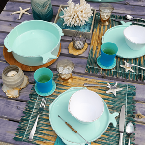 Vietri Melamine Lastra Fish