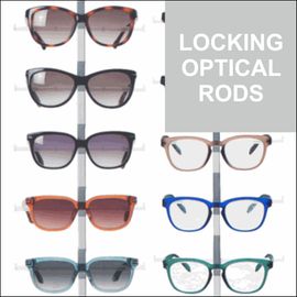 Locking Optical Display Rods Locking Optical Display Rods