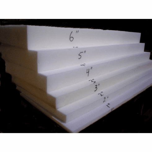50-Pound Upholstery Foam/Commercial Seating Grade 4" x 25" x 106" Free Shipping