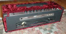 Amp Covered In Crush Velvet (Wine)