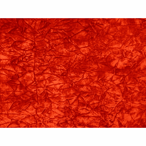 Automotive Crushed Velvet Red